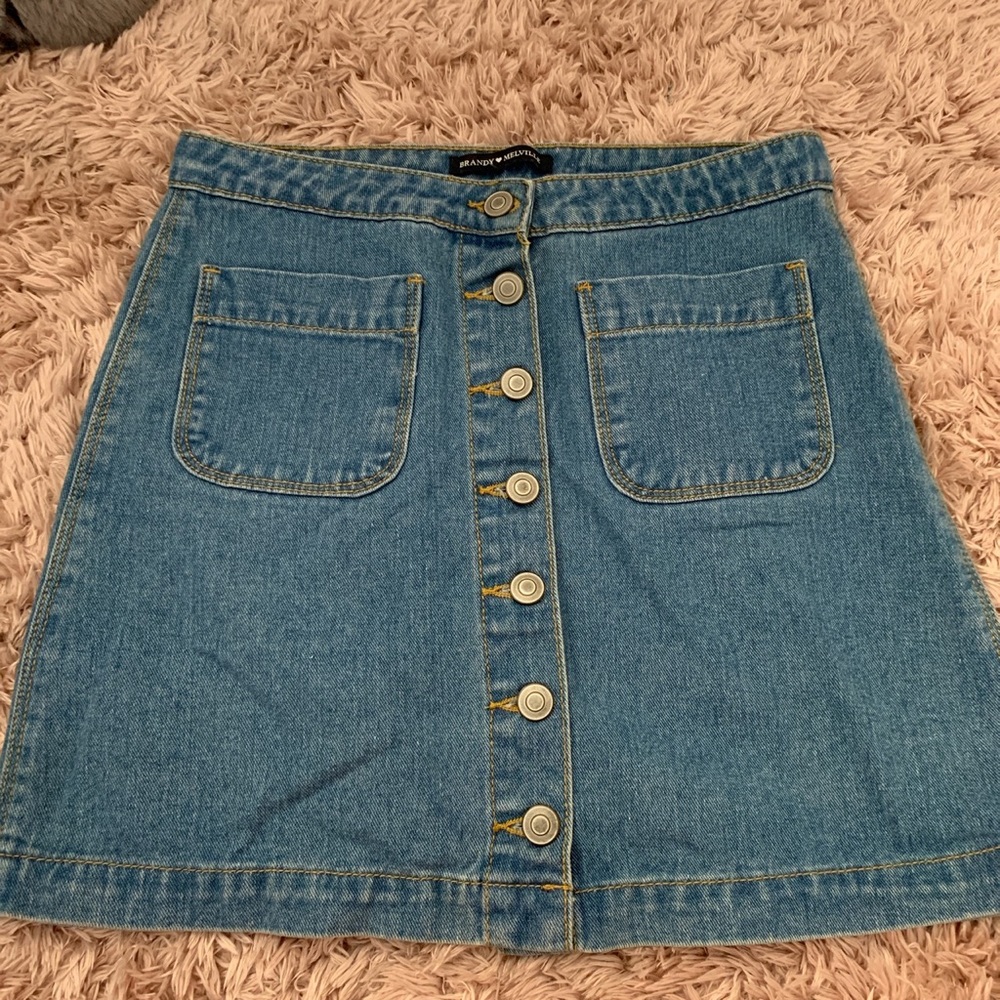 Brandt Melville Denim Skirt